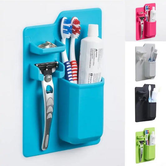 Multi Function Silicone Mighty Toothbrush Holder